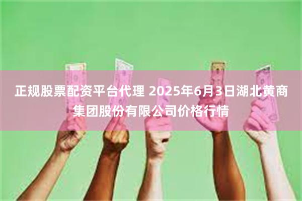 正规股票配资平台代理 2025年6月3日湖北黄商集团股份有限公司价格行情